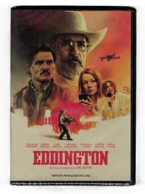 Eddington (DVD) 2025 Joaquin Phoenix, Pedro Pascal, Emma Stone NEW
